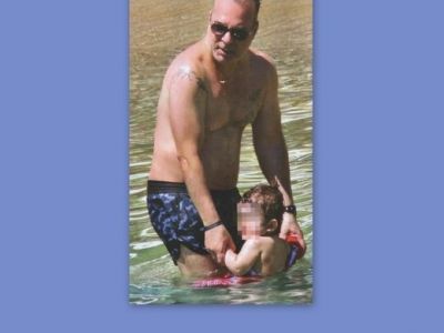 Φώτης Σεργουλόπουλος: Οι πρώτες βουτιές με το γιο του