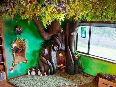 Ένας πατέρας ικανοποίησε την επιθυμία της κόρης του και της έφτιαξε ένα νεραϊδόδεντρο στο δωμάτιό της!