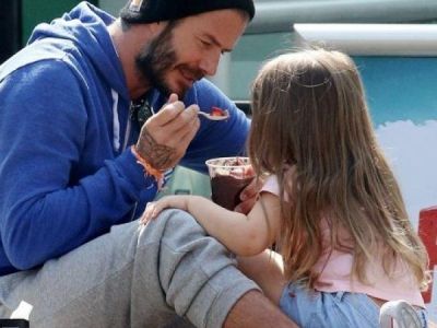 Ο David Beckham δημοσίευσε άλλη μια αξιολάτρευτη φωτογραφία της Harper