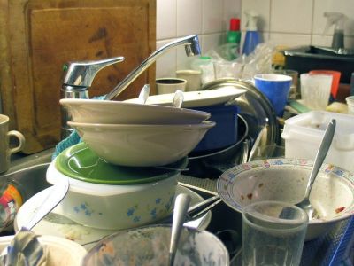 «Τώρα καταλαβαίνω γιατί η μαμά μου δεν μπορούσε να κοιμηθεί όταν είχε άπλυτα πιάτα στο νεροχύτη!»