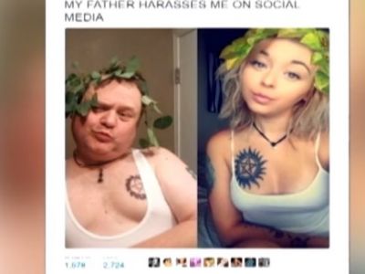 Ένας μπαμπάς τρολάρει τις σέξι σέλφι της κόρης του