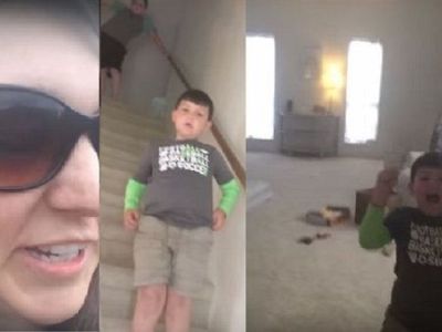 Το αγοράκι έχει κάθε λόγο να πανηγυρίζει όταν μαθαίνει τα νέα για την υγεία του- Δείτε το βίντεο