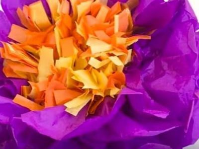 Φτιάξτε το πιο όμορφο λουλούδι από χαρτί μαζί με τα παιδιά σας (βίντεο)