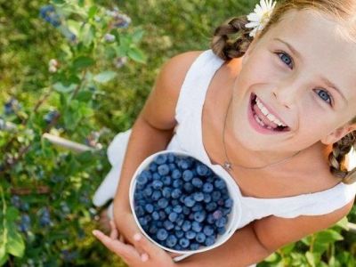 Παιδί και διατροφή: Βάλτε στη ζωή τους το μύρτιλο!