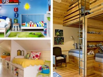 Deco: Έξυπνες ιδέες για κοινό παιδικό δωμάτιο