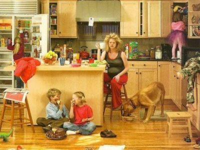 Πώς φαντάζεται ένας μπαμπάς την καθημερινότητα της γυναίκας του με τα παιδιά; Δείτε το βίντεο