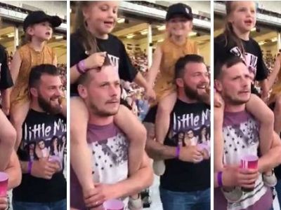 Μπαμπάδες χορεύουν έχοντας τις κόρες τους στους ώμους και τρελαίνουν το διαδίκτυο