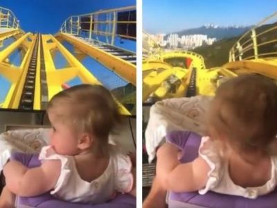 Αυτό το μωρό δεν εντυπωσιάστηκε καθόλου από την έμπνευση του μπαμπά του (vid)