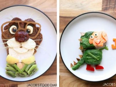 Για να τρώει ο γιος της υγιεινά, μετατρέπει τα γεύματα σε αγαπημένους του ήρωες