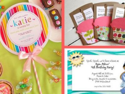 Παιδικό πάρτι: Ιδέες για προσκλήσεις