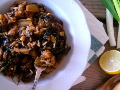 Σπανακόρυζο το κλασσικό... όπως της μαμάς!