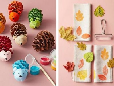 Πέντε φθινοπωρινές χειροτεχνίες για παιδιά