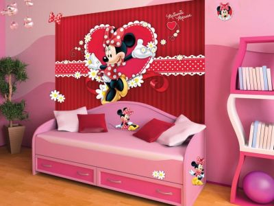 Deco: Παιδικά δωμάτια για κορίτσια με θέμα τη Minnie