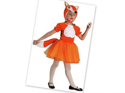 Αποκριάτικη στολή για κορίτσια: Μικρή αλεπουδίτσα