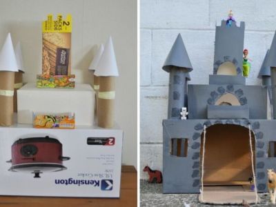 Δείτε τι έφτιαξαν γονείς για τα παιδιά τους με ένα απλό χαρτόκουτο (pics)