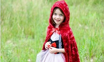 Αποκριάτικη στολή για κορίτσια: Κοκκινοσκουφίτσα