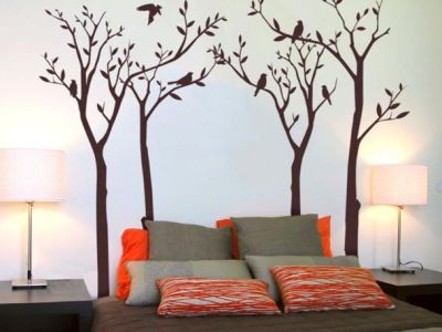 Wall art στην κρεβατοκάμαρα: Τριάντα ιδέες για να επιλέξετε αυτή που σας ταιριάζει