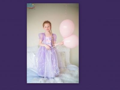 Αποκριάτικη στολή για κορίτσια: Ραπουνζέλ