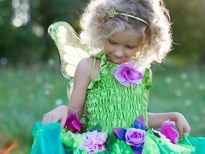 Αποκριάτικη στολή για κορίτσια: Νεράιδα με φτερά