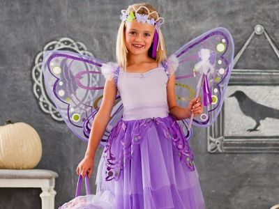 Αποκριάτικα αξεσουάρ για κορίτσια: Φτερά πεταλούδας ή νεράιδας