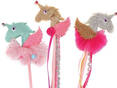 Αποκριάτικα αξεσουάρ για τις μικρές σας νεράιδες: Ραβδάκια μονόκερος