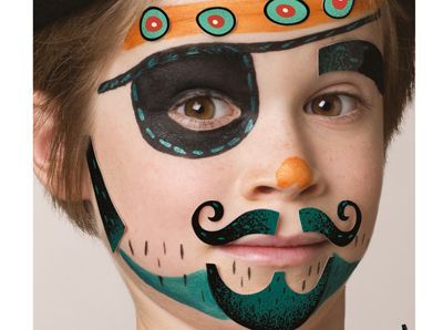 Αποκριάτικο facepainting για αγόρια: Δείτε πώς θα το φτιάξετε