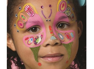 Αποκριάτικο facepainting για κορίτσια πεταλούδα: Δείτε πώς θα το φτιάξετε