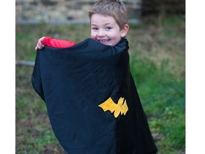 Αποκριάτικη στολή για αγόρια: Κάπα με μάσκα Μπάτμαν-Σπάιντερμαν