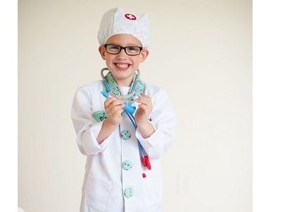 Αποκριάτικη στολή για αγόρια: Γιατρός με αξεσουάρ