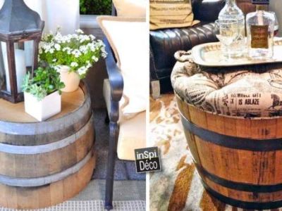 Deco: 24 ιδέες διακόσμησης με ξύλινα βαρέλια