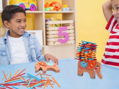 Διασκεδαστικό  παιχνίδι ισορροπίας «Ελεφαντάκι» - Για ψύχραιμους παίκτες