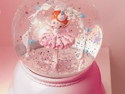 Φωτιστικό νυκτός "χιονόμπαλα μπαλαρίνα" - Το πιο όμορφο δώρο για τις βαφτιστήρες σας