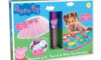 Ιδέες για πασχαλινή λαμπάδα: Peppa μουσικό χαλί- Ρολόι προτζέκτορας