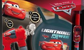 Ιδέες για πασχαλινή λαμπάδα: Cars Boing Boing και Bubble Gun