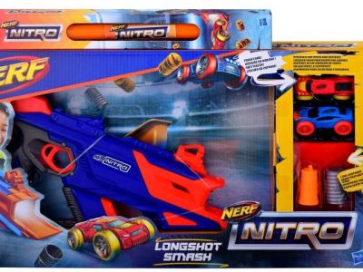 Ιδέες για πασχαλινή λαμπάδα: Αγορίστικη λαμπάδα Nerf Nitro Εκτοξευτής Longshot Smash