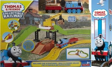 Ιδέες για πασχαλινή λαμπάδα: Fisher Price Thomas Αποστολή Στη Μάντρα