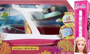 Ιδέες για πασχαλινές λαμπάδες: Barbie Dolphin Σκάφος