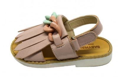 Βρεφικό δερμάτινο σανδαλάκι για μικρά μπόχο κορίτσια