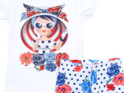 Υπέροχο καλοκαιρινό σετ για κορίτσια