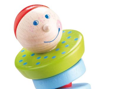 Πρωτότυπη ξύλινη κουδουνίστρα για ανήσυχα μωρά