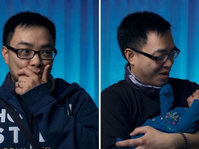 Πρώτη φορά μπαμπάς: Το πριν και το μετά, μέσα από φωτογραφίες που τα λένε όλα