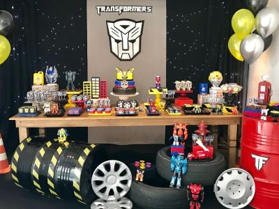 Transformers: Ιδέες για να διακοσμήσετε το πάρτι του παιδιού σας