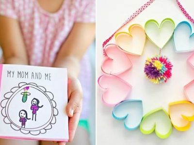 Δεκαπέντε δώρα που μπορούν να φτιάξουν μόνα τους τα παιδιά για τη γιορτή της Μητέρας