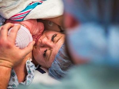 Καισαρική τομή: Τα πρόσωπα των μαμάδων σε αυτές τις φωτογραφίες μιλούν από μόνα τους (pics)