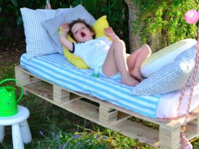 Κι όμως με μερικές παλέτες μπορείτε να φτιάξετε υπέροχες κατασκευές για τα παιδιά σας (pics)