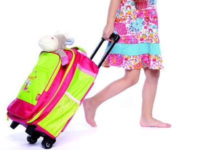 Παιδική κοριτσίστικη βαλίτσα για τις κατασκηνώσεις, τις εκδρομές και τα ταξίδια