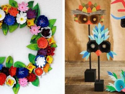 Μην πετάτε τις αυγοθήκες - Φτιάξτε υπέροχες κατασκευές με τα παιδιά (pics)