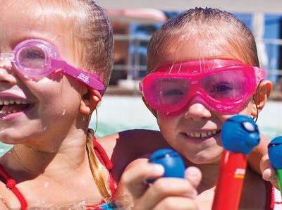 Μπάρες κατάδυσης για να εξοικειωθούν τα παιδιά με το κολύμπι