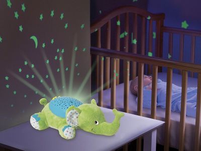 Βρεφικό φωτιζόμενο λούτρινο για το παιδικό δωμάτιο με χαλαρωτικούς ήχους