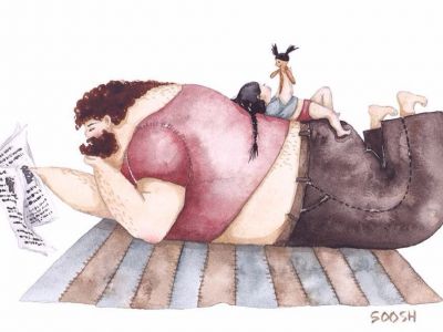 Δέκα τρυφερά σκίτσα αποκαλύπτουν την υπέροχη σχέση μπαμπά και κόρης